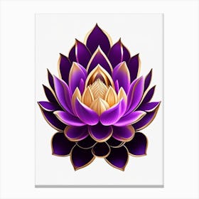 Lotus Flower, Buddhist Symbol Fauvism Matisse 1 Canvas Print