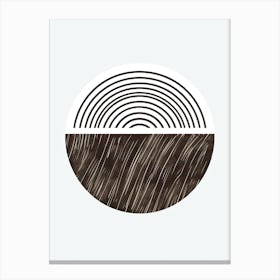 Freiburg Bauhaus Lines - Minimalist Bauhaus Canvas Print