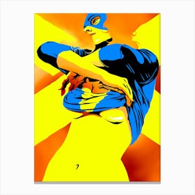 THE NAKED POWER Canvas Print