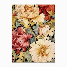 Floral Wallpaper 24 Canvas Print