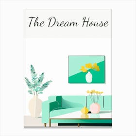 Dream House Canvas Print