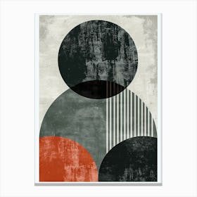 Hadamard Bauhaus Mid Century Canvas Print