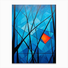 Geometric Abstraction Illustration 9 Canvas Print