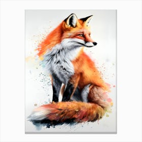 Red Fox 3 Canvas Print