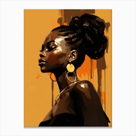African Woman 66 Canvas Print
