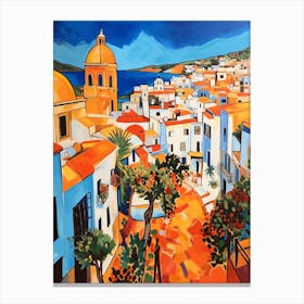 Cadiz Spain 1 Fauvist Painting Canvas Print