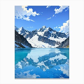 Mountain Lake Canvas Print