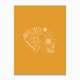 Malibu 1 Canvas Print