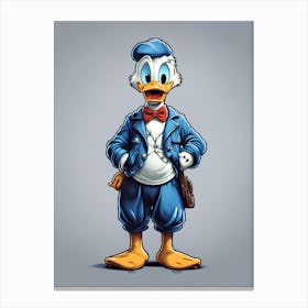 Donald Duck 1 Canvas Print