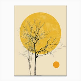 Bare Trees Canvas Print