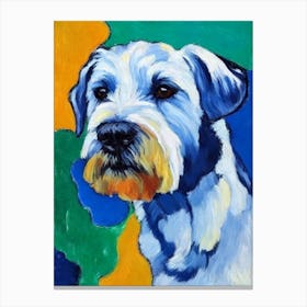 Glen Of Imaal Terrier Fauvist Style dog Canvas Print