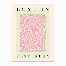 Lost In Yesterday Canvas Print