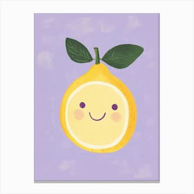 Kids Lemon Canvas Print