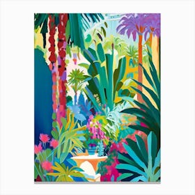 Jardin Exotique De Monaco, 1, Monaco Abstract Still Life Canvas Print