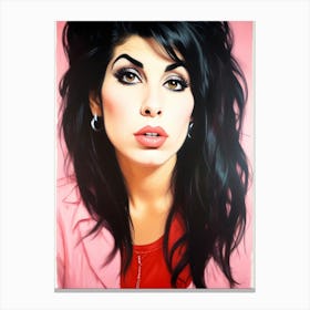 Amy Winehouse Canvas Print