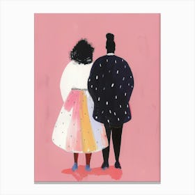 Two Black Women 4 Canvas Print