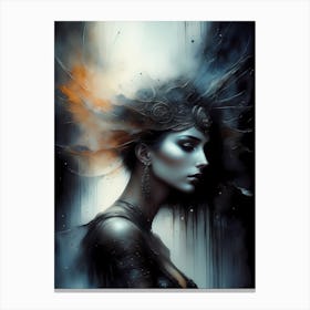 Queen Of Darkness Canvas Print