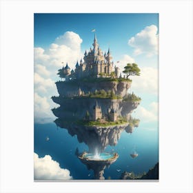 Castle In The Sky Canvas Print