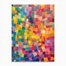 Mosaic Squares Canvas Print