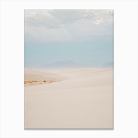 Windy Sand Dunes Canvas Print