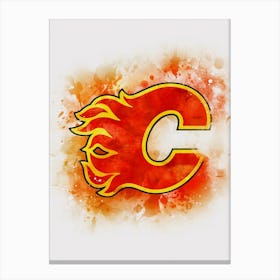 Calgary Flames Canvas Print