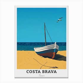 Costa Brava Travel 1 Canvas Print