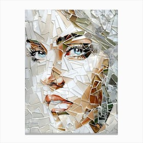 Mosaic Art Canvas Print