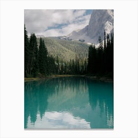 Emerald Lake Yoho National Park Canada Canvas Print