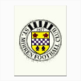 St Mirren League Scotland Canvas Print