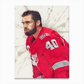 Henrik Zetterberg 1 Canvas Print