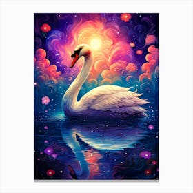 Beautiful Swan Canvas Print