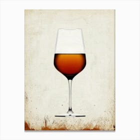 Glass Of Wine 4 Canvas Print