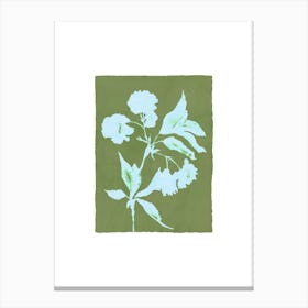 Blossom Olive Canvas Print