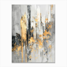 Abstract Cityscape Canvas Print