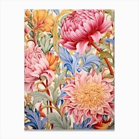 Chrysanthemums 10 Canvas Print