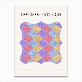 Geometric Pattern Poster 4 Canvas Print