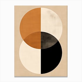 Berlin Brilliance Geometric Bauhaus Canvas Print