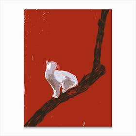 The cat Canvas Print