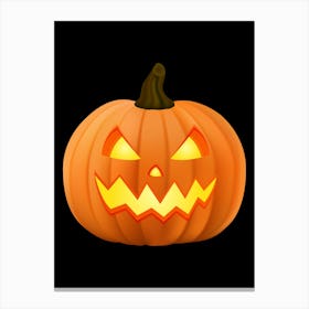 Halloween Pumpkin Canvas Print