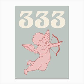 333!! Canvas Print