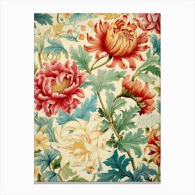 Floral Wallpaper 251 Canvas Print