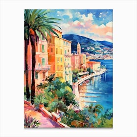 French Riviera Vintage 3 Canvas Print