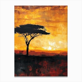 Africa 8654 Canvas Print