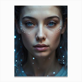 Twighlight, night Ethereal Beauty Canvas Print