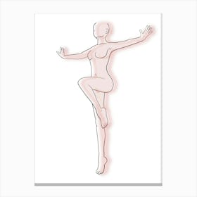 Figure Of A Woman Canvas Print