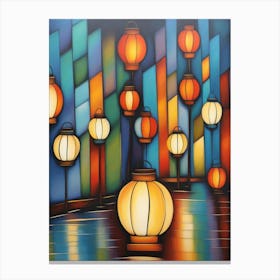 Chinese Lanterns 2 Canvas Print