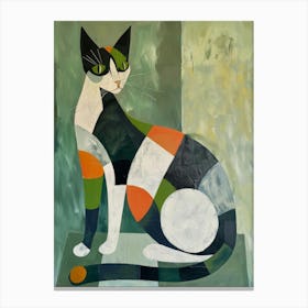 Cat Illustration 4 Canvas Print