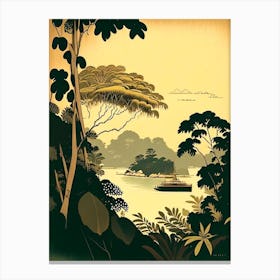 Ko Lipe Thailand Rousseau Inspired Tropical Destination Canvas Print