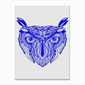 Owl Pattern Canvas Print
