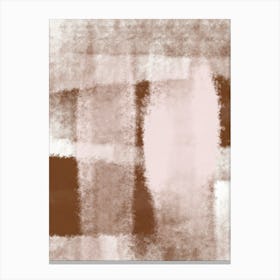 Abstract Mocha Life Canvas Print